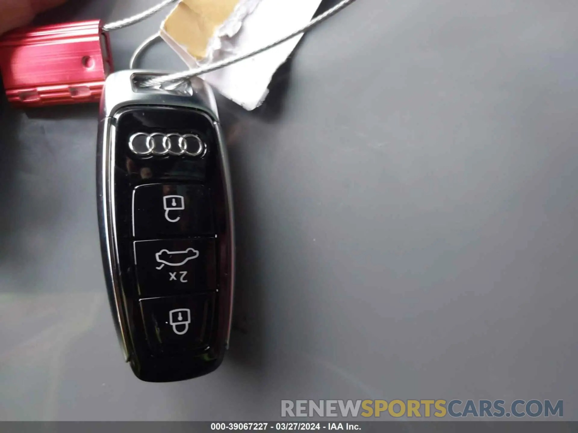 11 fotografías del automóvil dañado WA1VWBF70ND017993 AUDI SQ7 2022