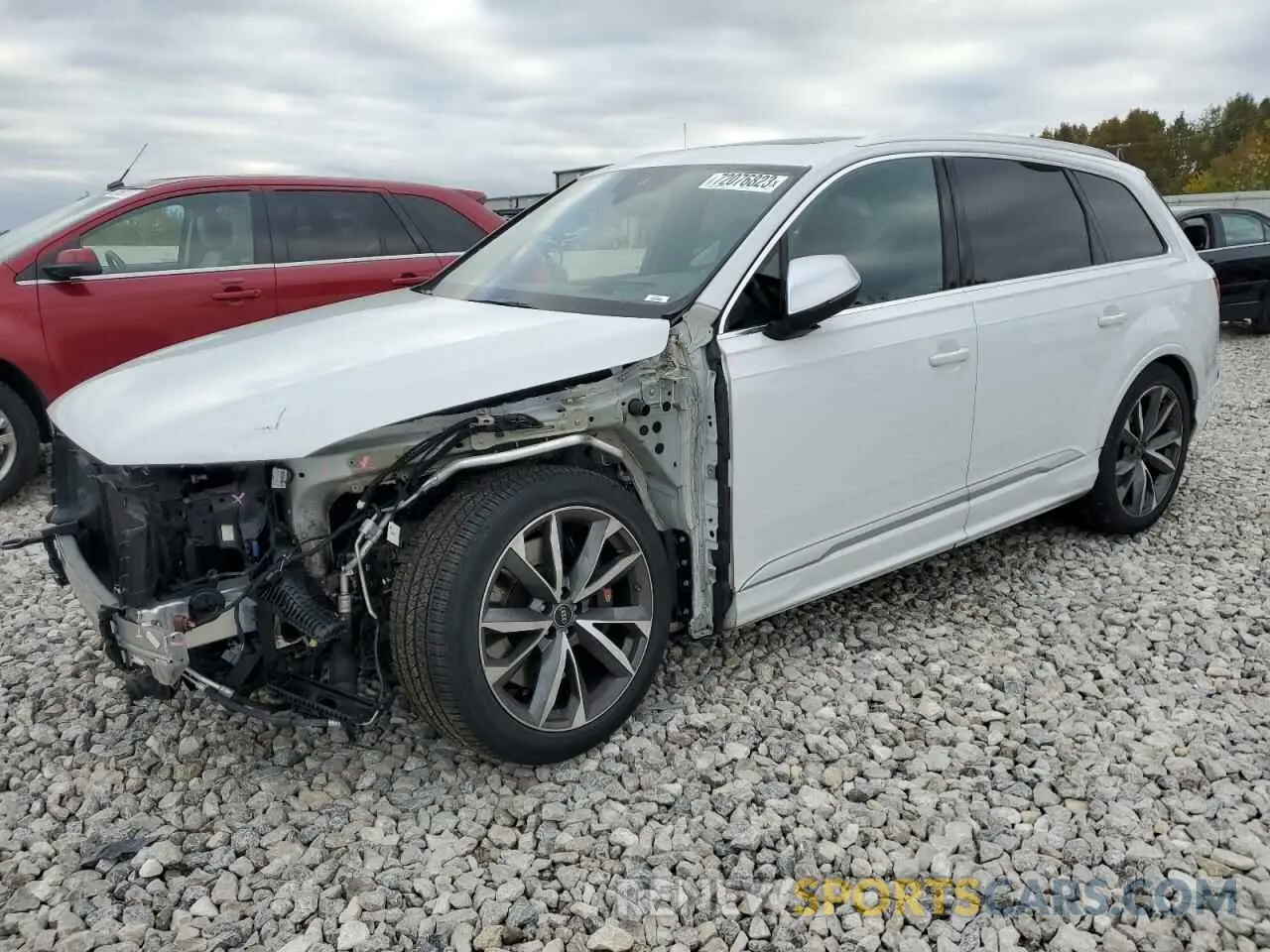 1 fotografías del automóvil dañado WA1VWBF74ND000159 AUDI SQ7 2022