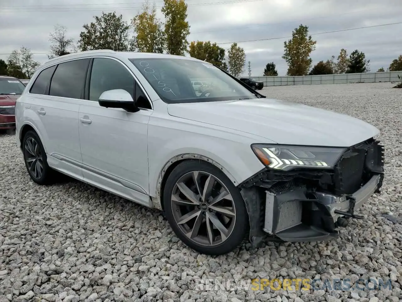 4 fotografías del automóvil dañado WA1VWBF74ND000159 AUDI SQ7 2022