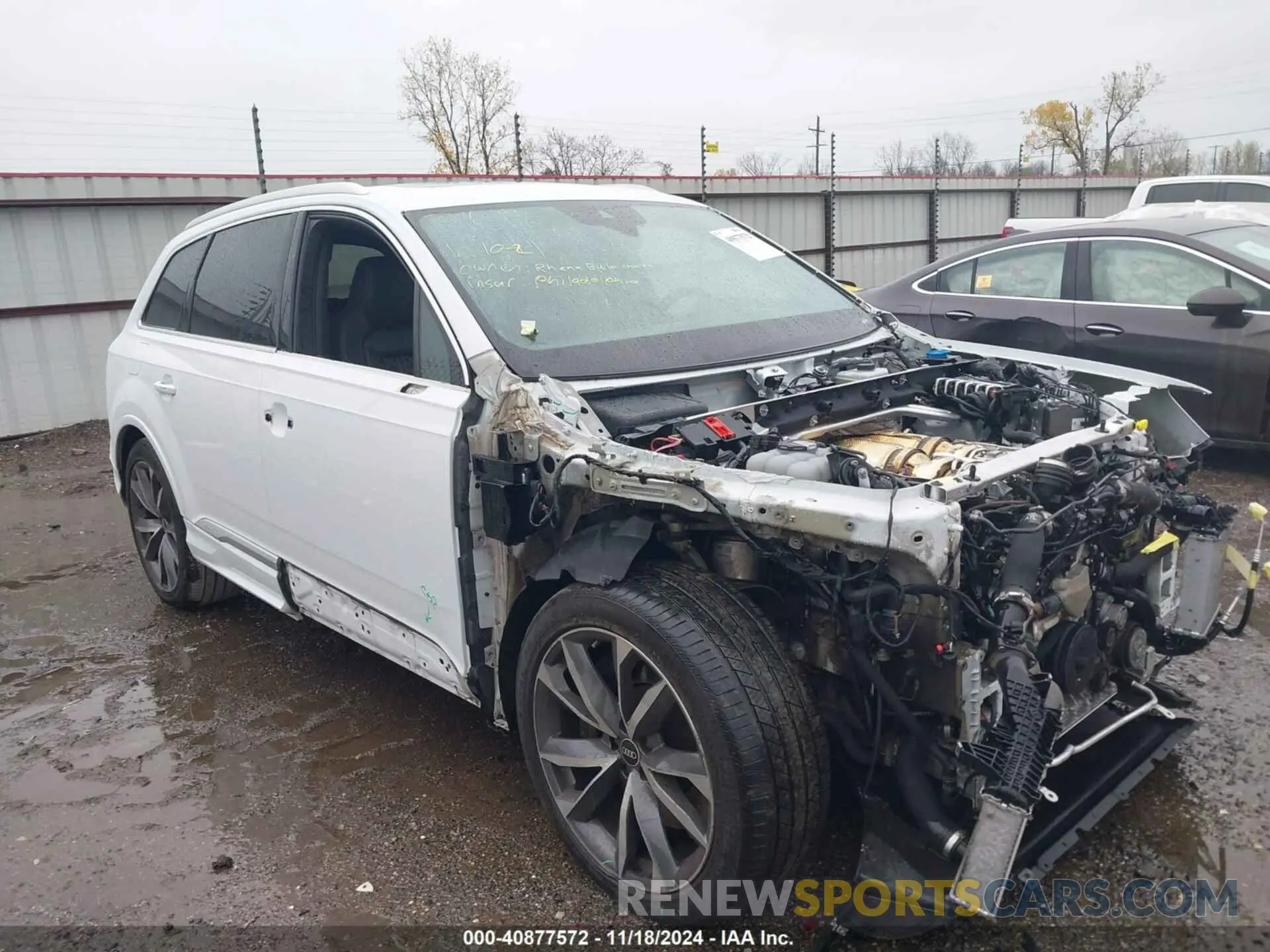18 fotografías del automóvil dañado WA1VWBF77ND007090 AUDI SQ7 2022