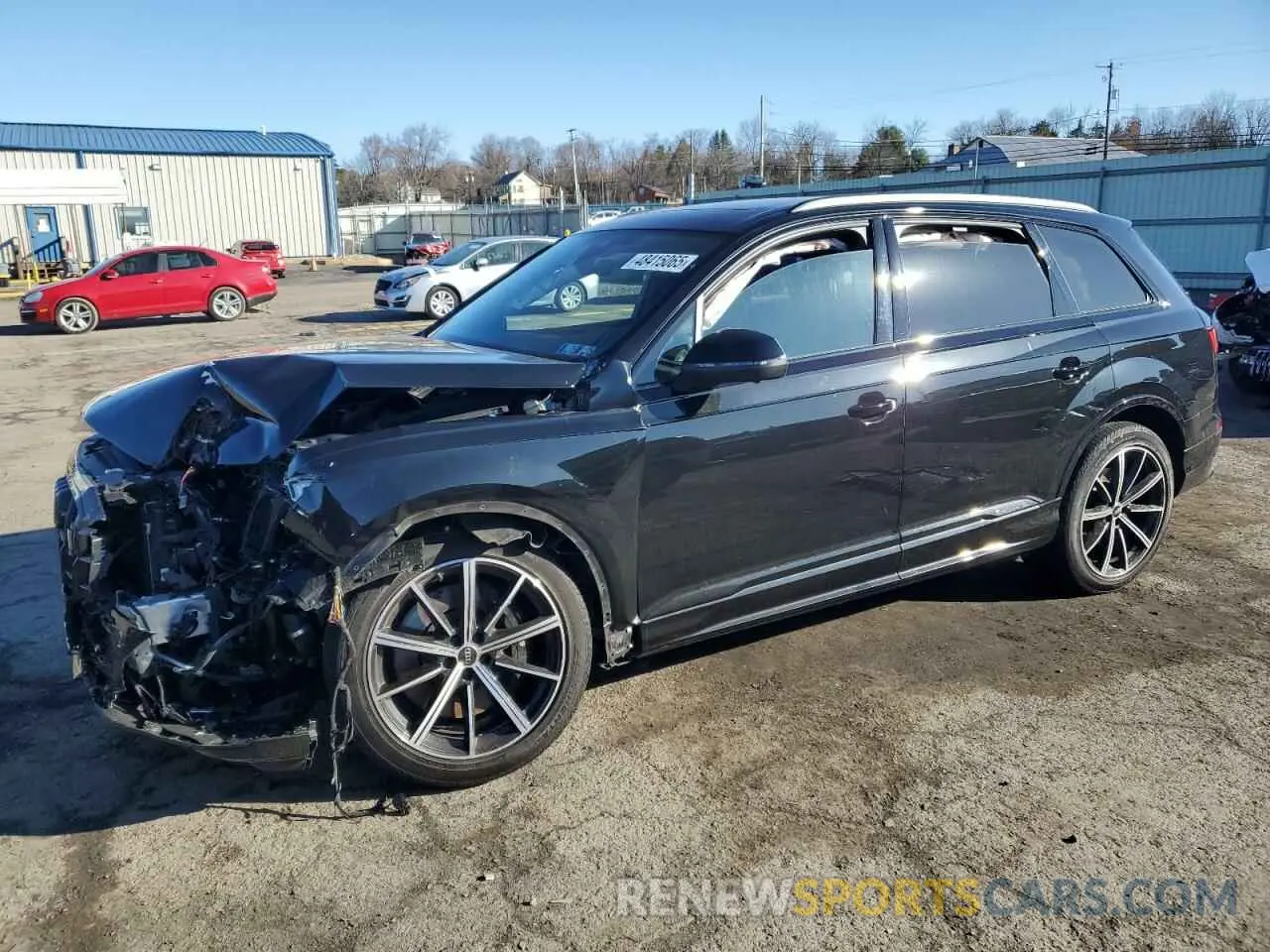 1 fotografías del automóvil dañado WA1AWBF78PD003941 AUDI SQ7 2023