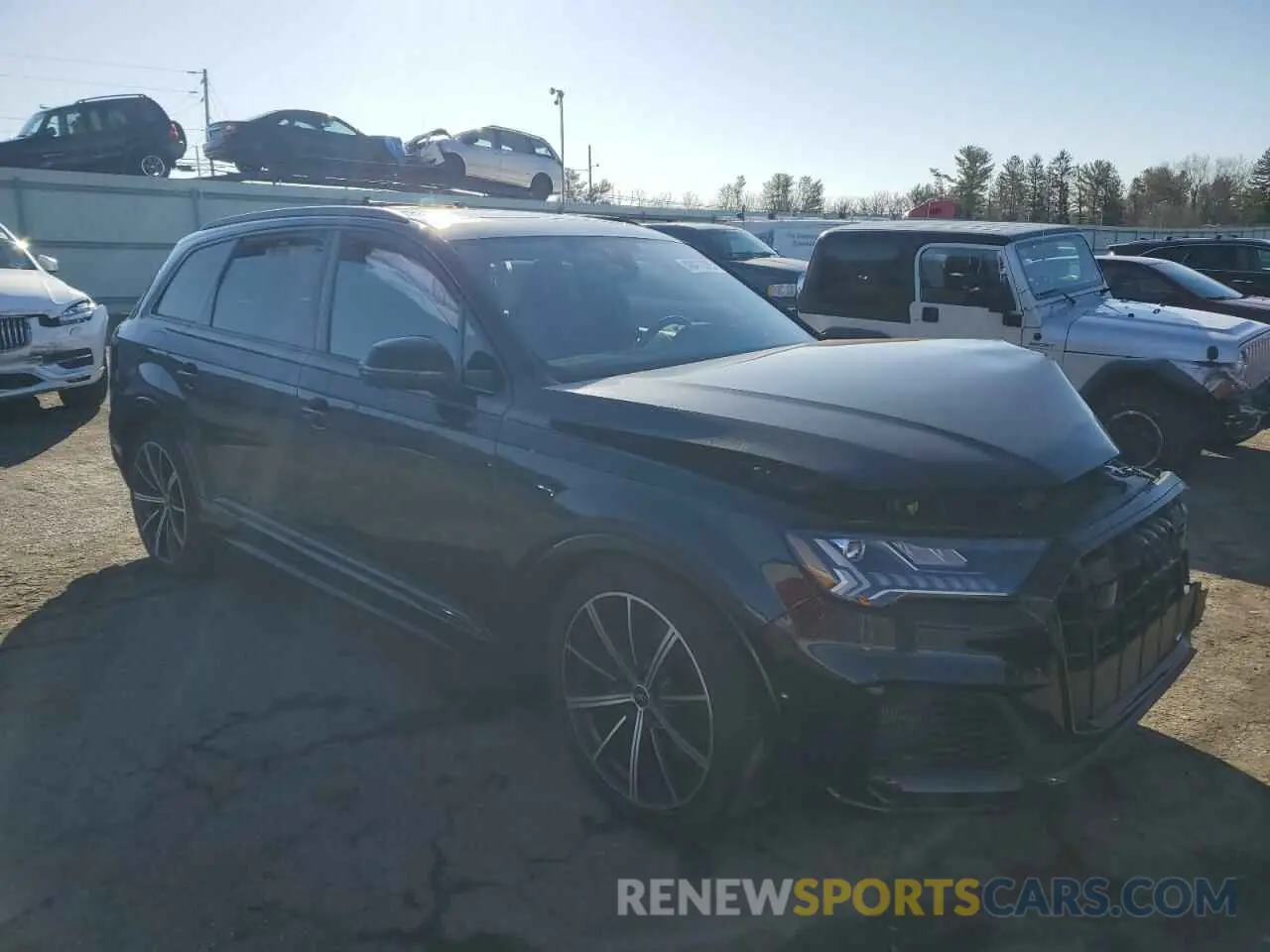 4 fotografías del automóvil dañado WA1AWBF78PD003941 AUDI SQ7 2023
