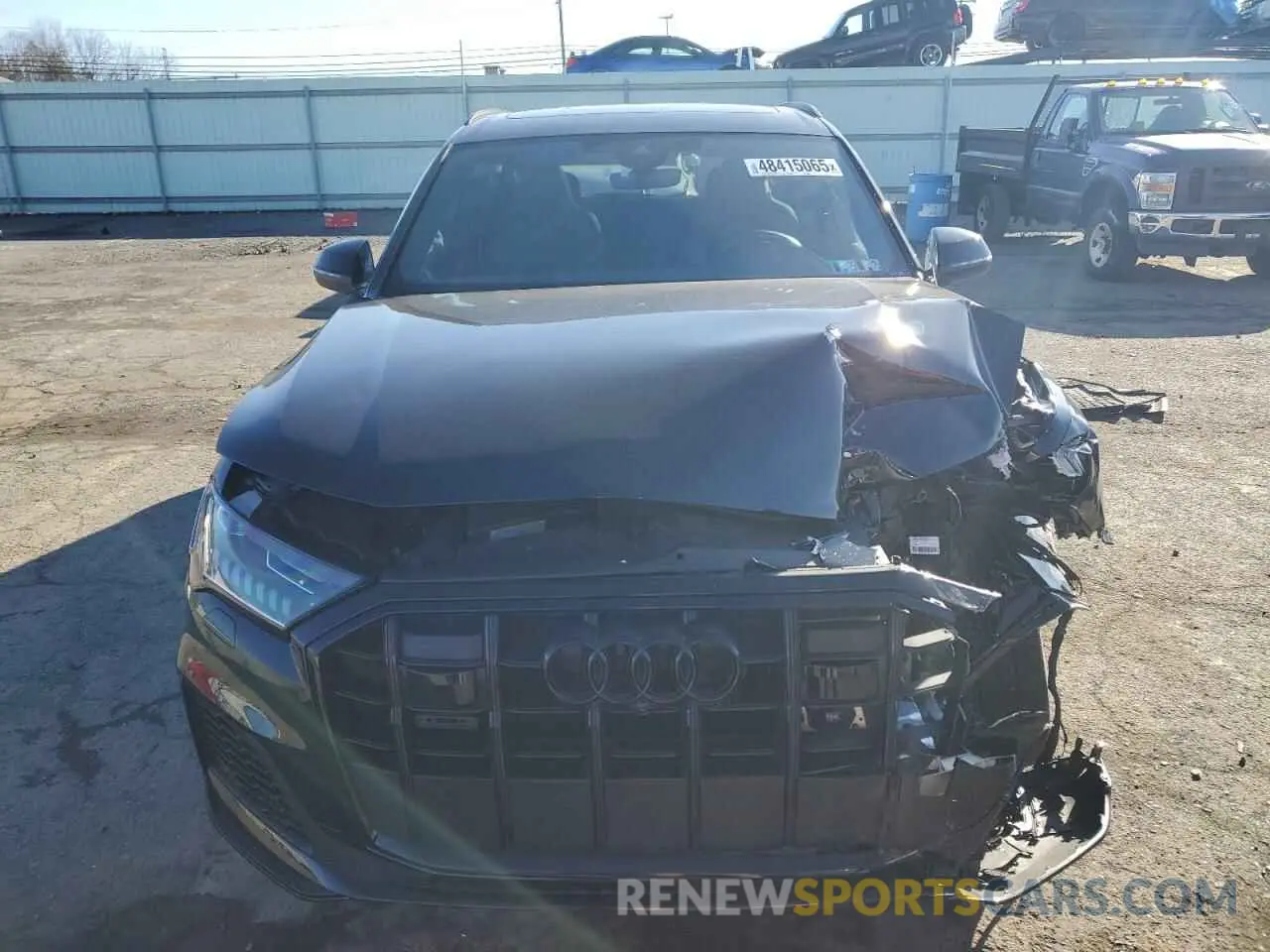 5 fotografías del automóvil dañado WA1AWBF78PD003941 AUDI SQ7 2023