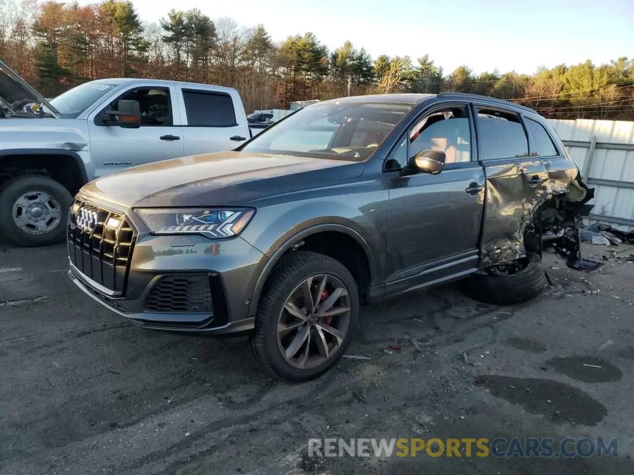 1 fotografías del automóvil dañado WA1VWBF74RD001544 AUDI SQ7 2024