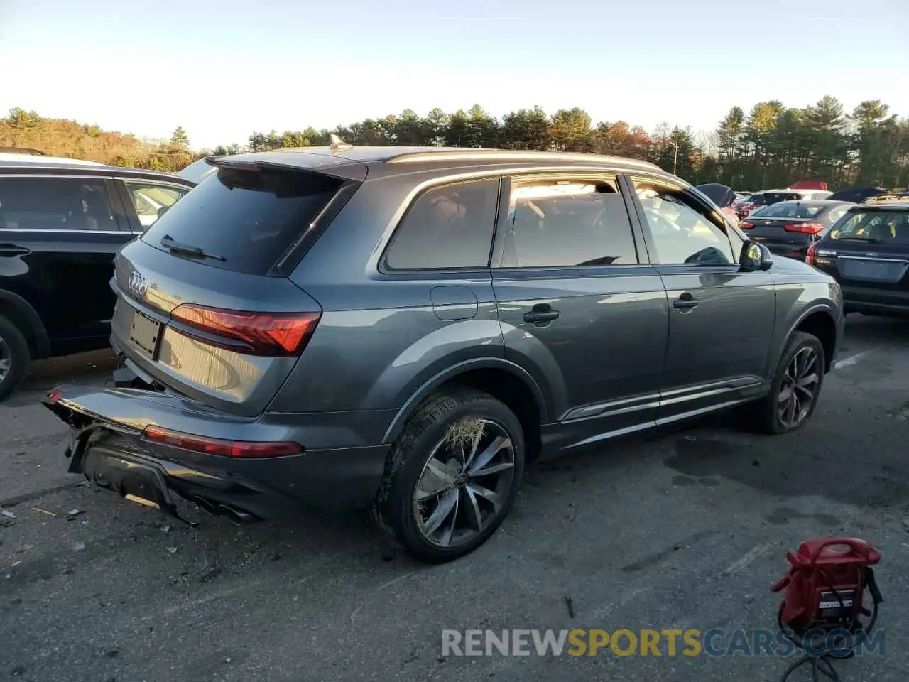 3 fotografías del automóvil dañado WA1VWBF74RD001544 AUDI SQ7 2024