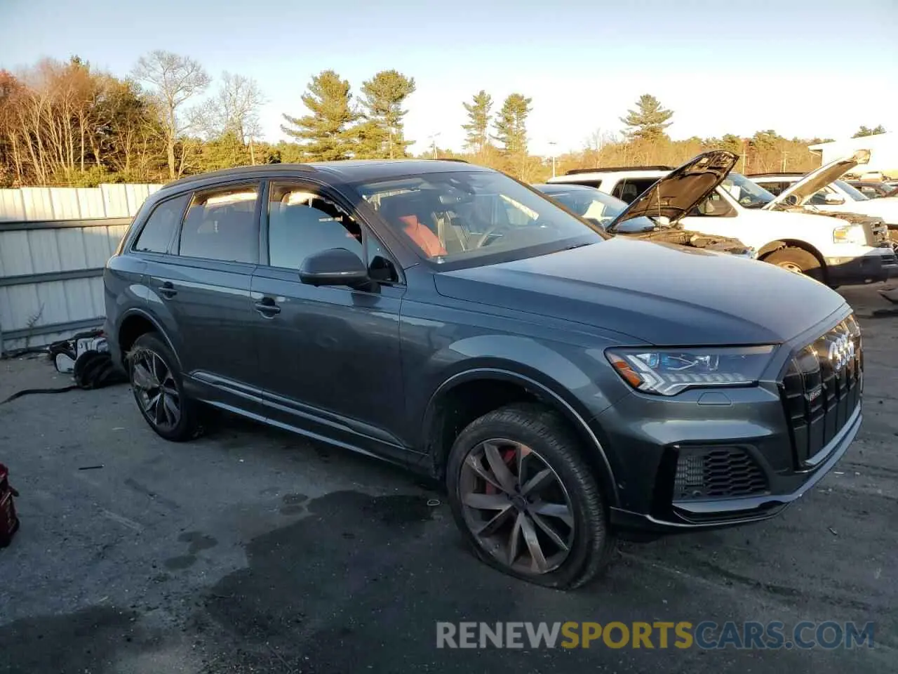 4 fotografías del automóvil dañado WA1VWBF74RD001544 AUDI SQ7 2024