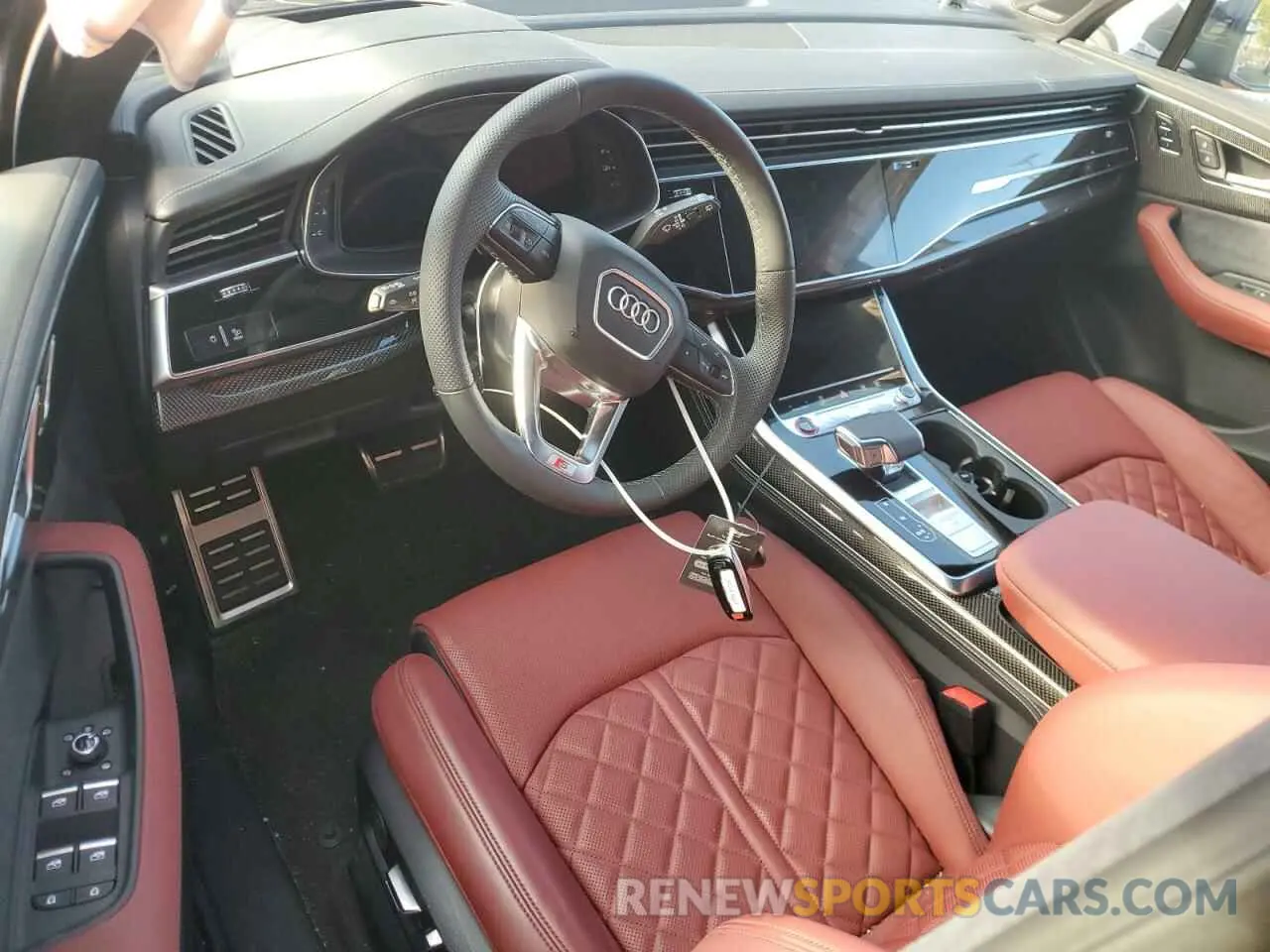8 fotografías del automóvil dañado WA1VWBF74RD001544 AUDI SQ7 2024