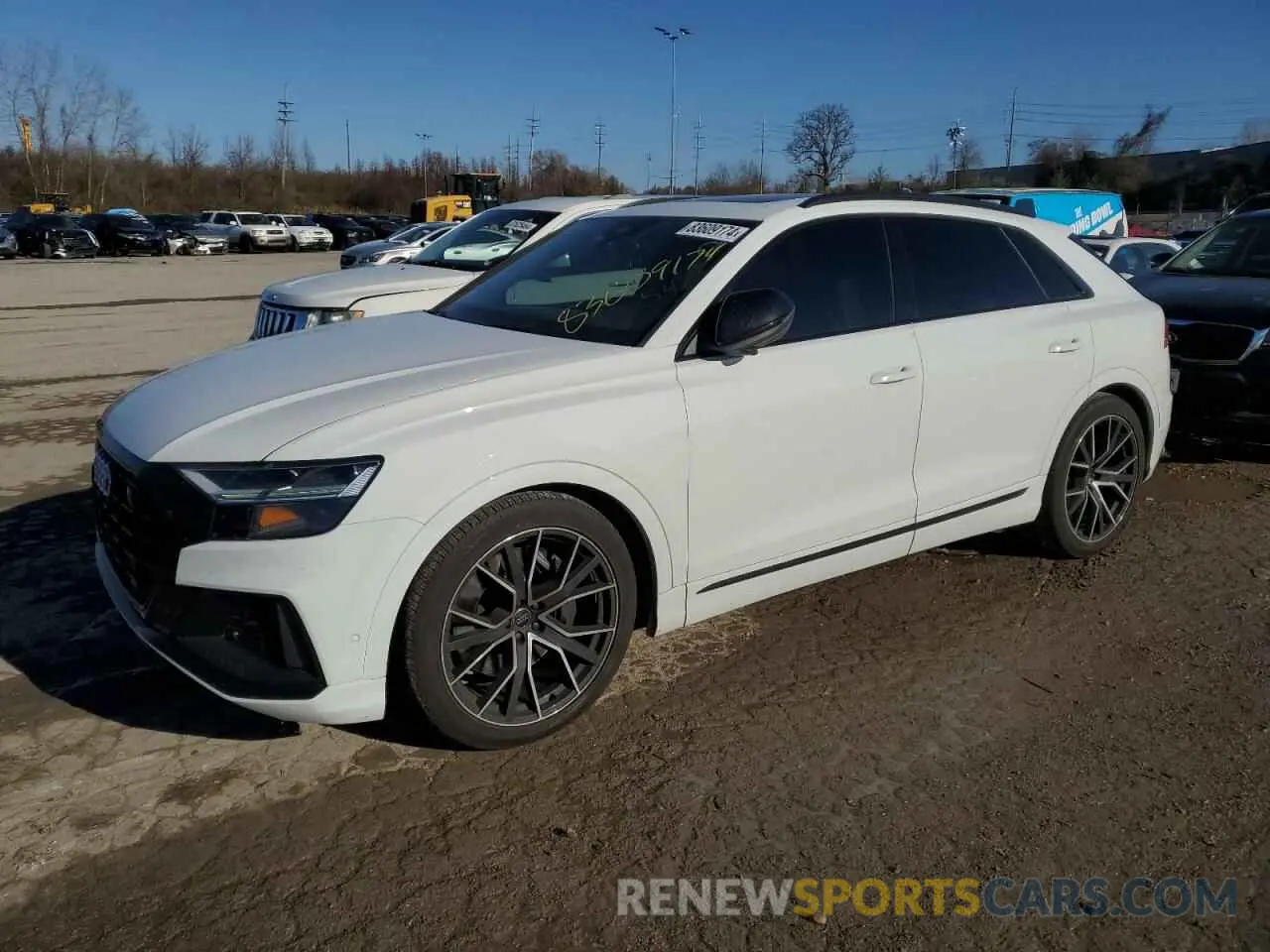1 fotografías del automóvil dañado WA1AWAF16LD026277 AUDI SQ8 2020