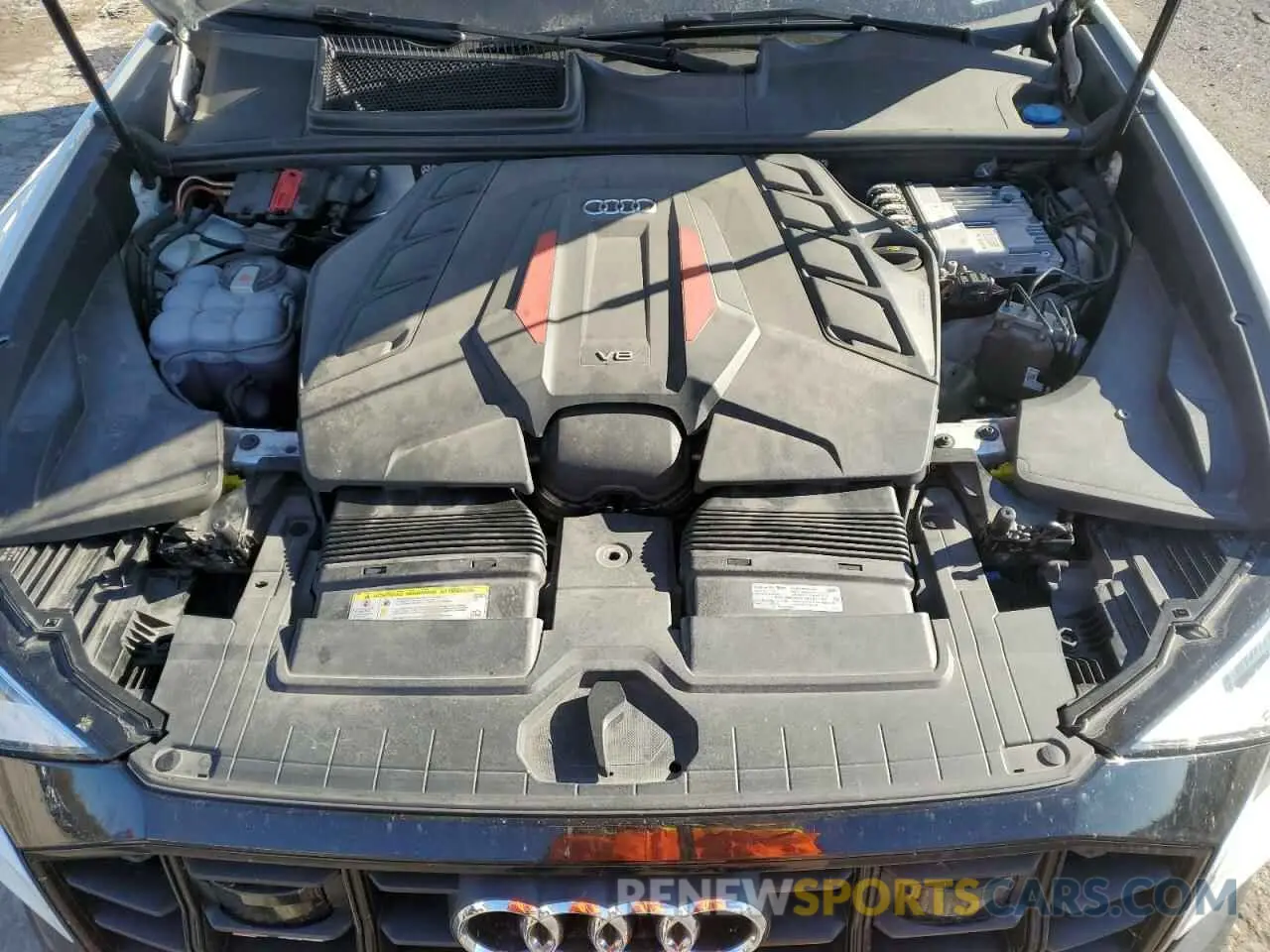 12 fotografías del automóvil dañado WA1AWAF16LD026277 AUDI SQ8 2020