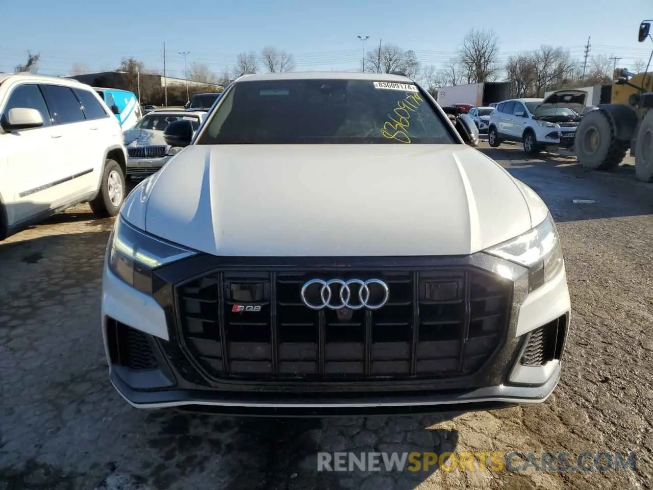 5 fotografías del automóvil dañado WA1AWAF16LD026277 AUDI SQ8 2020