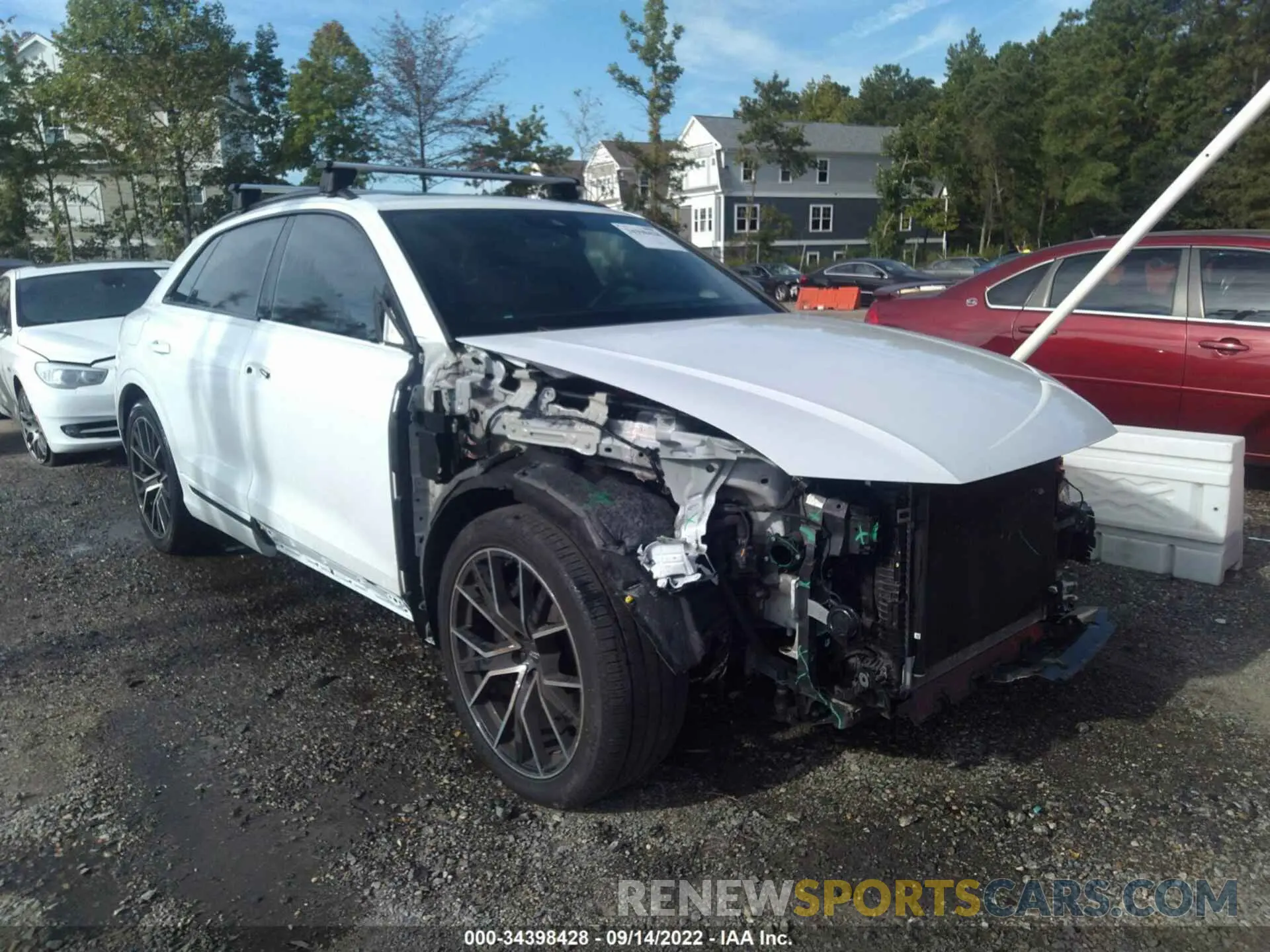 1 fotografías del automóvil dañado WA1AWAF16LD026473 AUDI SQ8 2020