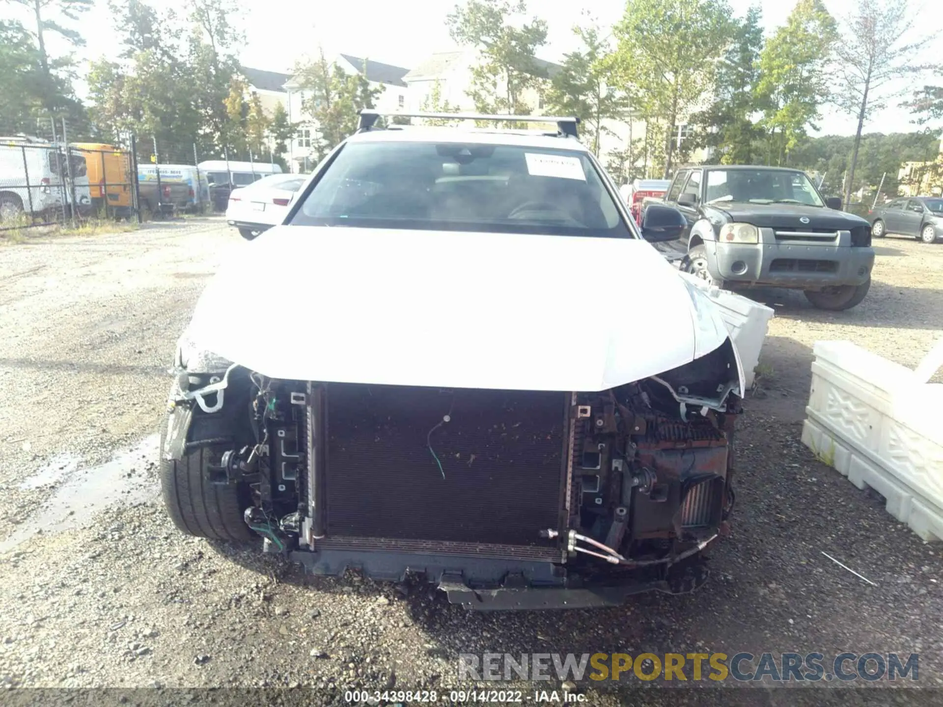 6 fotografías del automóvil dañado WA1AWAF16LD026473 AUDI SQ8 2020