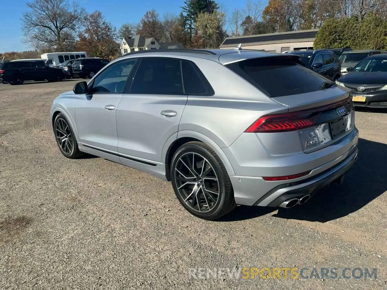 2 fotografías del automóvil dañado WA1AWAF19LD023163 AUDI SQ8 2020