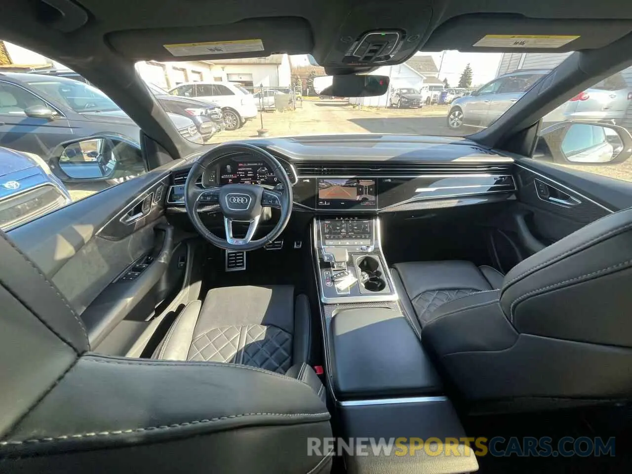 6 fotografías del automóvil dañado WA1AWAF19LD023163 AUDI SQ8 2020