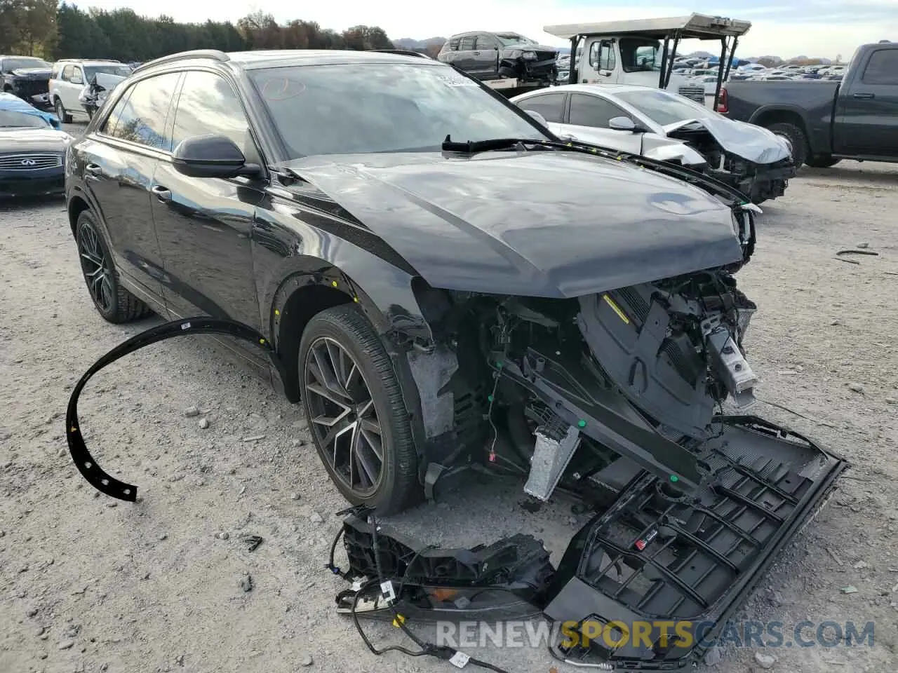 1 fotografías del automóvil dañado WA1CWAF18LD027195 AUDI SQ8 2020