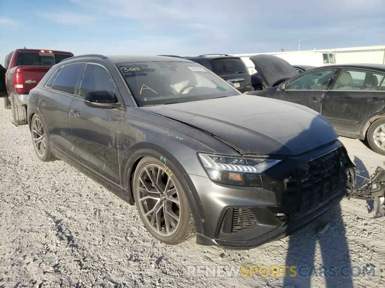 1 fotografías del automóvil dañado WA1CWAF1XLD024945 AUDI SQ8 2020