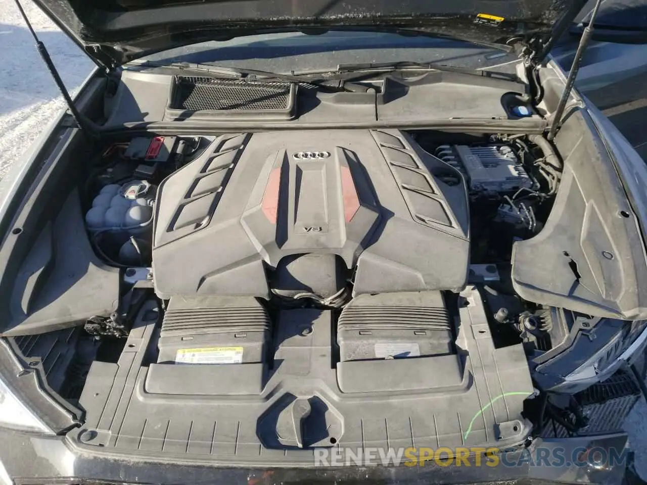 7 fotografías del automóvil dañado WA1CWAF1XLD024945 AUDI SQ8 2020