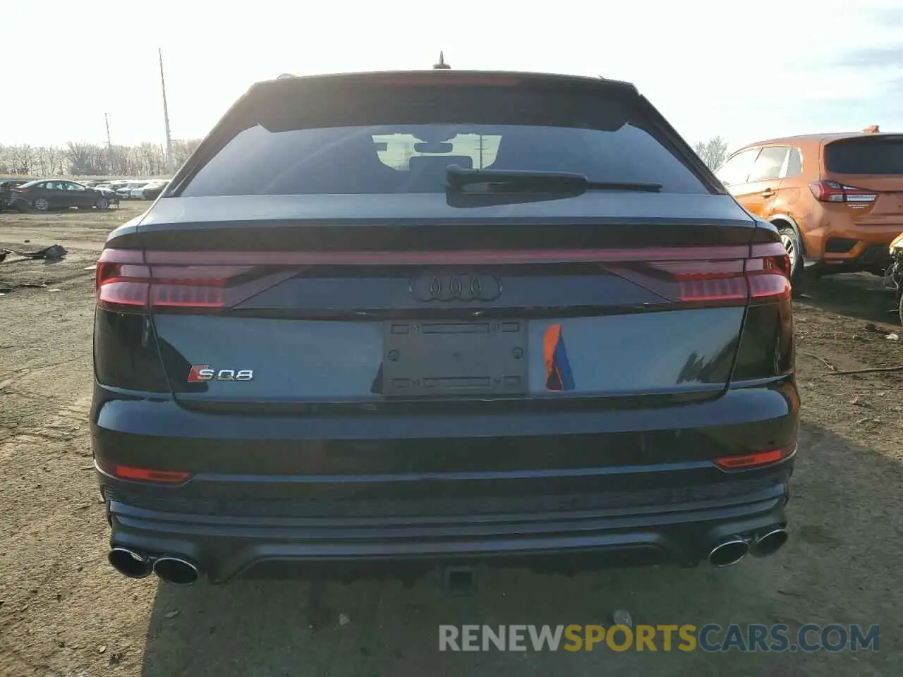 6 fotografías del automóvil dañado WA1AWBF17MD001721 AUDI SQ8 2021
