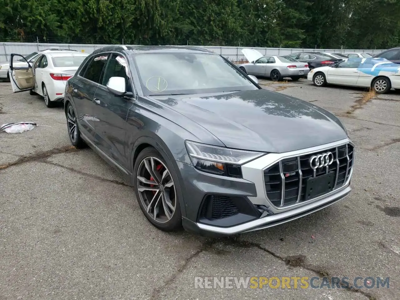 1 fotografías del automóvil dañado WA1CWBF12MD001781 AUDI SQ8 2021