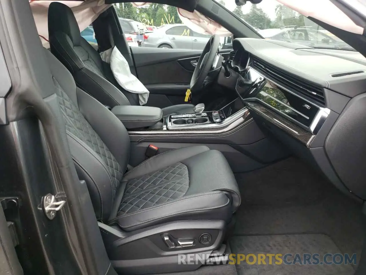 5 fotografías del automóvil dañado WA1CWBF12MD001781 AUDI SQ8 2021