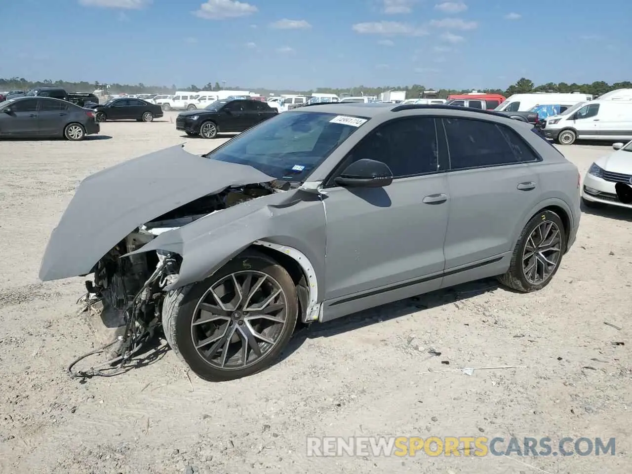 1 fotografías del automóvil dañado WA1CWBF17MD008130 AUDI SQ8 2021