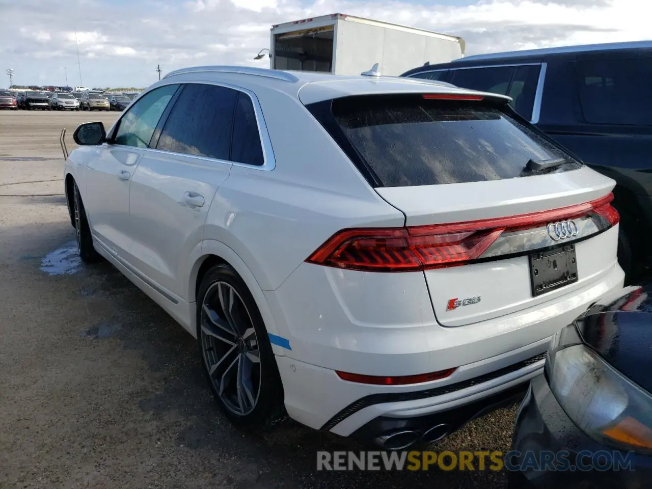 3 fotografías del automóvil dañado WA1CWBF17MD012128 AUDI SQ8 2021
