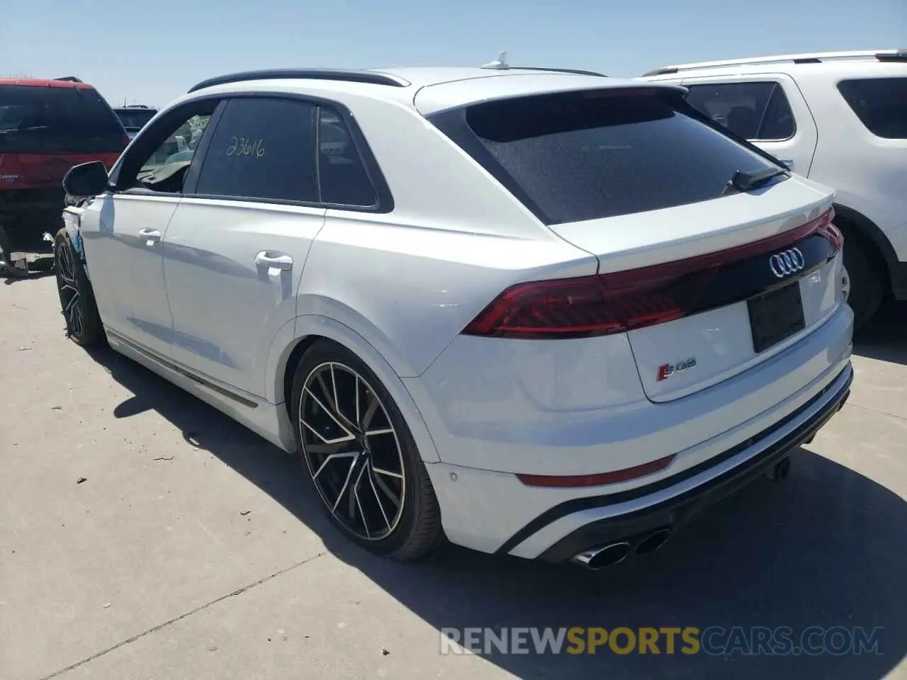 3 fotografías del automóvil dañado WA1CWBF18MD014230 AUDI SQ8 2021