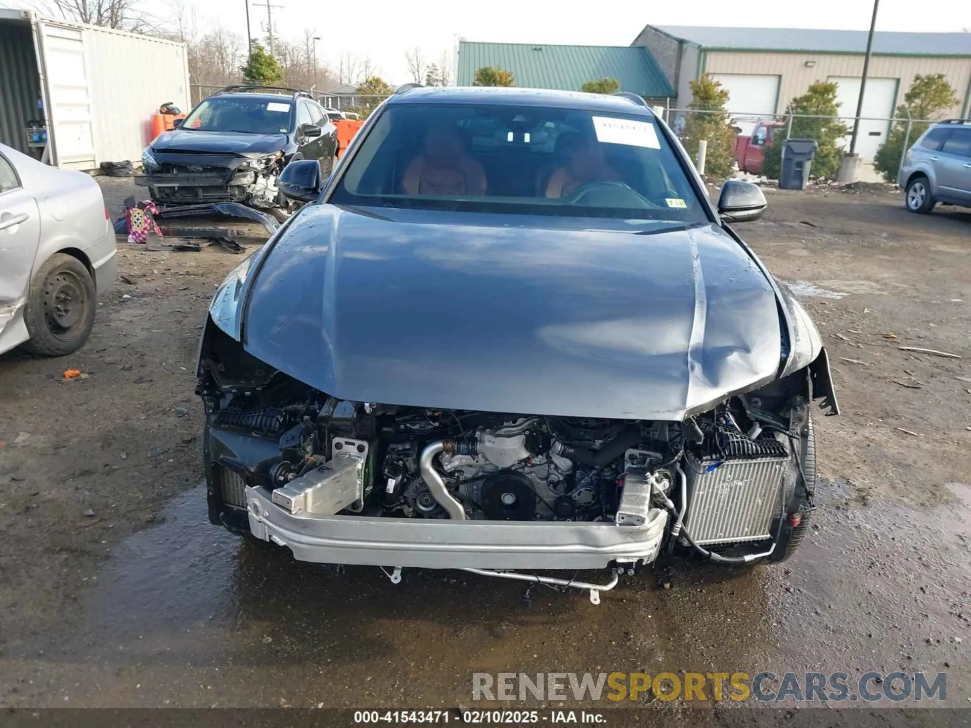6 fotografías del automóvil dañado WA1AWBF1XND024105 AUDI SQ8 2022