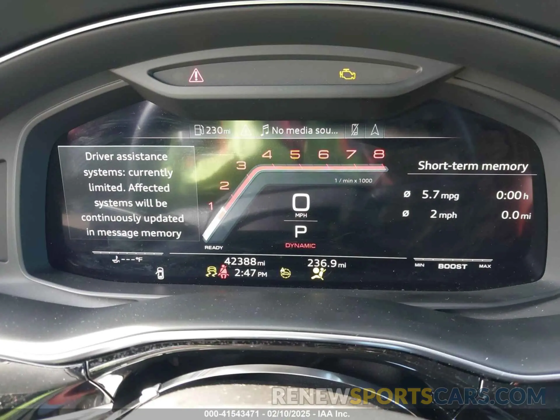 7 fotografías del automóvil dañado WA1AWBF1XND024105 AUDI SQ8 2022