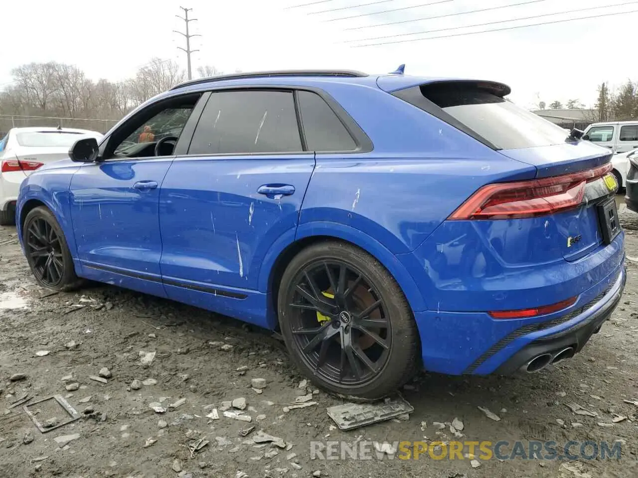 2 fotografías del automóvil dañado WA1CWBF15ND010766 AUDI SQ8 2022