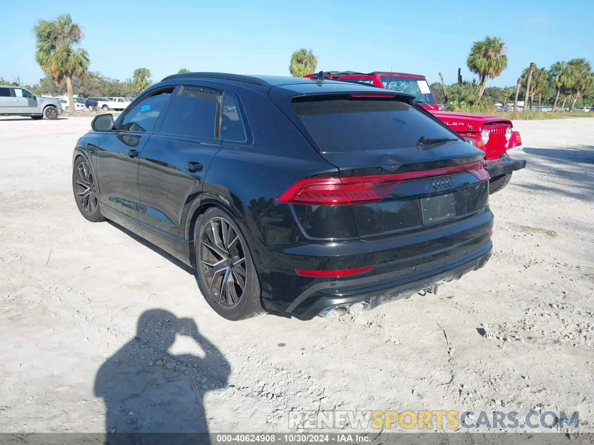 3 fotografías del automóvil dañado WA1CWBF17ND007321 AUDI SQ8 2022