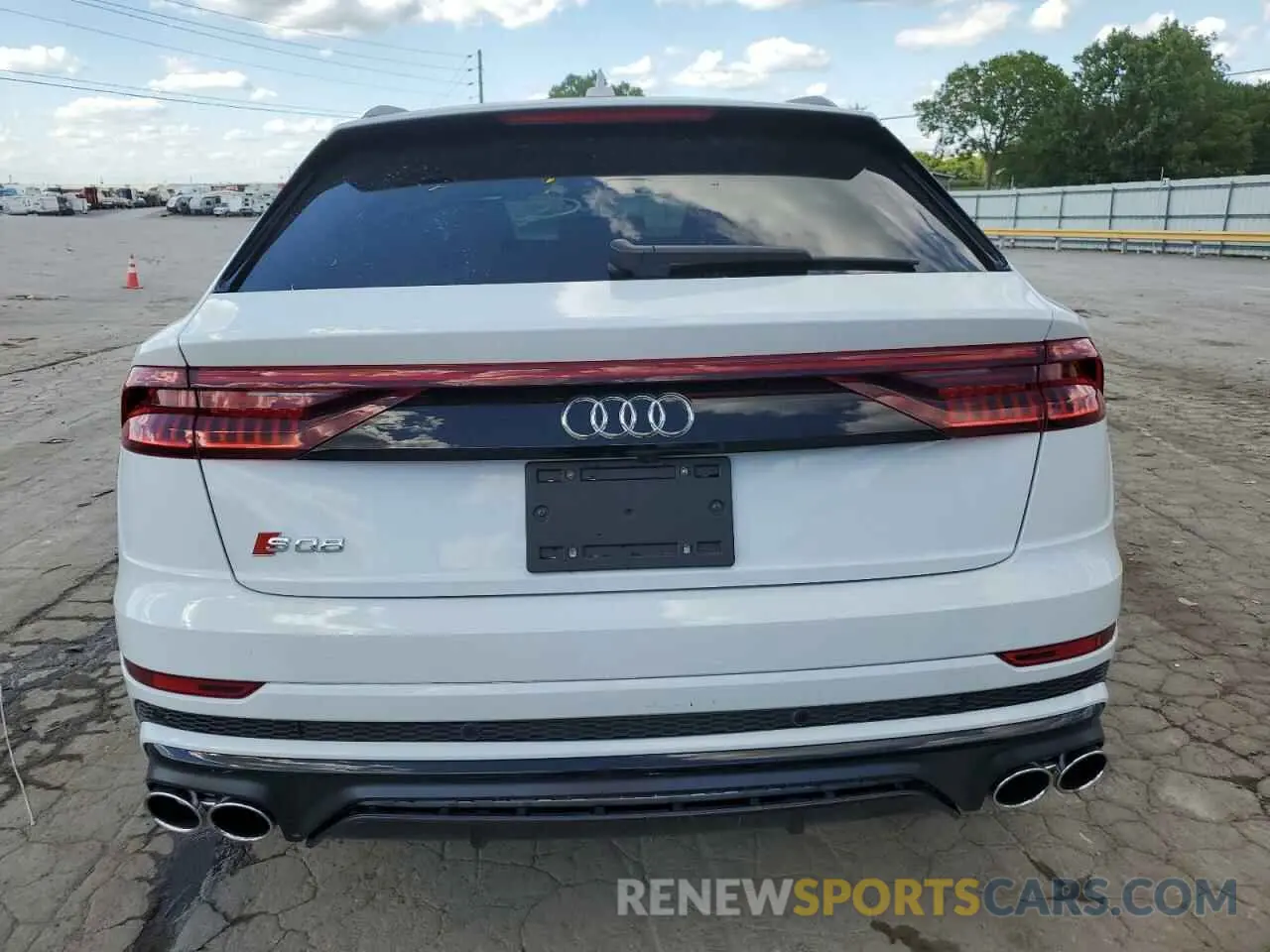 6 fotografías del automóvil dañado WA1CWBF14PD045530 AUDI SQ8 2023