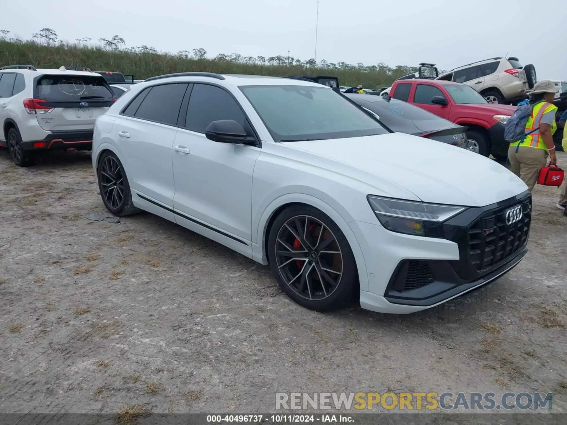 1 fotografías del automóvil dañado WA1CWBF1XPD040171 AUDI SQ8 2023