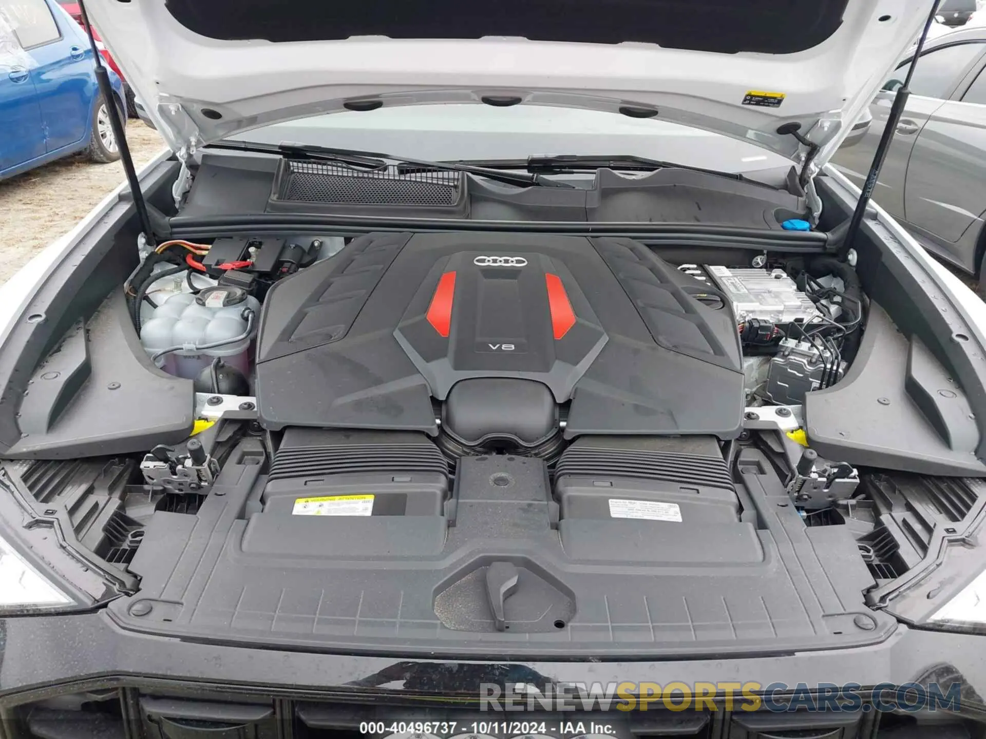 10 fotografías del automóvil dañado WA1CWBF1XPD040171 AUDI SQ8 2023