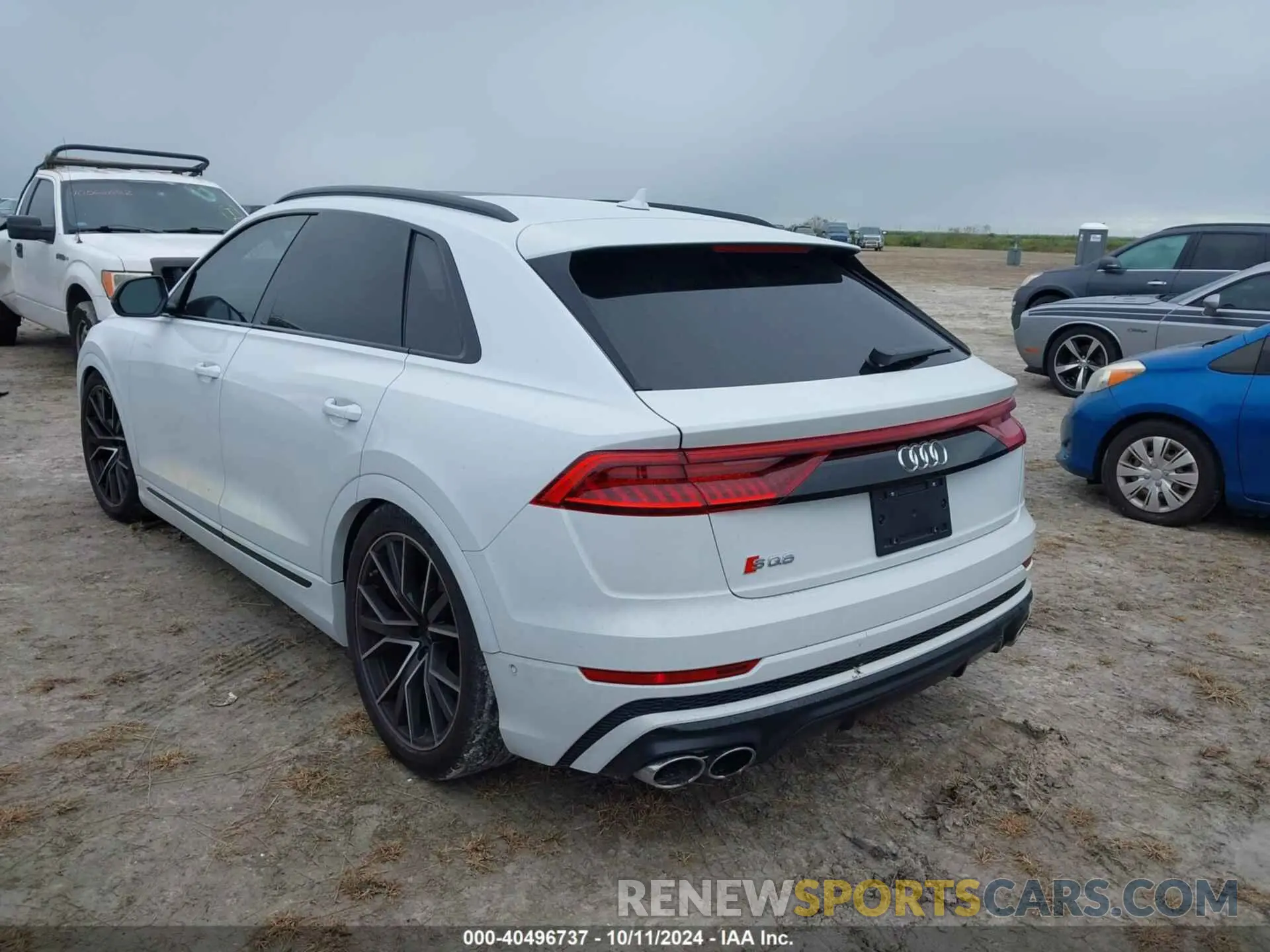 3 fotografías del automóvil dañado WA1CWBF1XPD040171 AUDI SQ8 2023