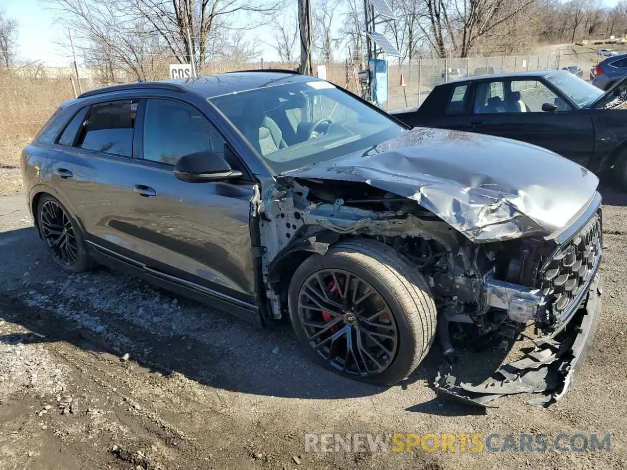 4 fotografías del automóvil dañado WA1AWBF17RD008918 AUDI SQ8 2024