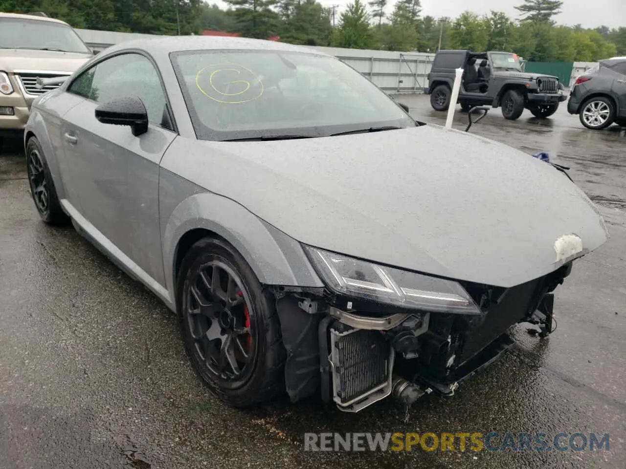 1 fotografías del automóvil dañado WUAASAFV5K1901579 AUDI TT 2019