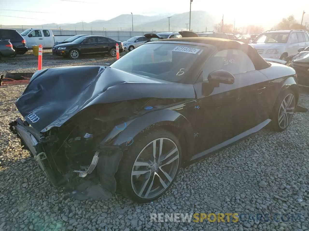 1 fotografías del automóvil dañado TRUTECFVXL1005858 AUDI TT 2020