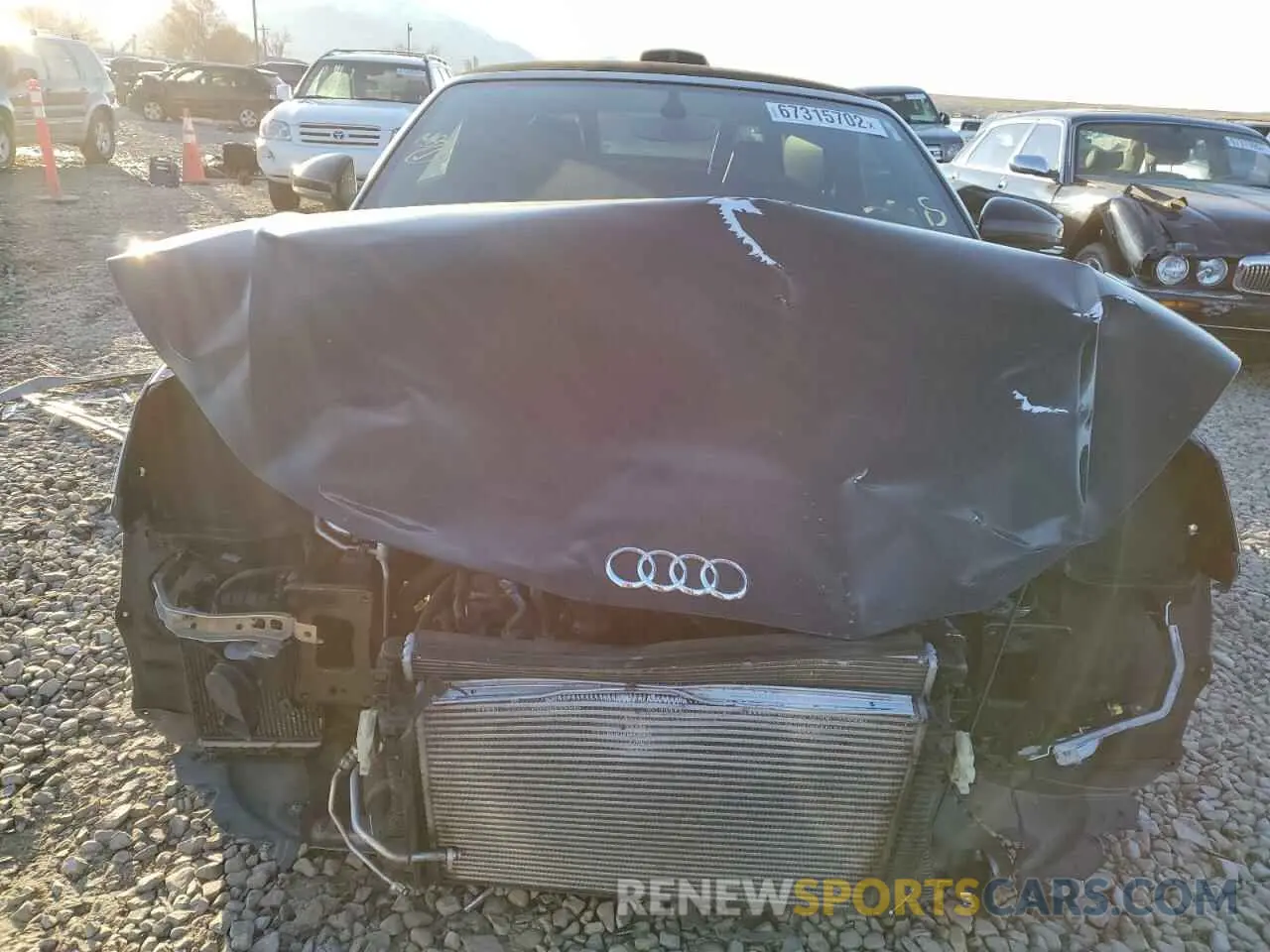 5 fotografías del automóvil dañado TRUTECFVXL1005858 AUDI TT 2020