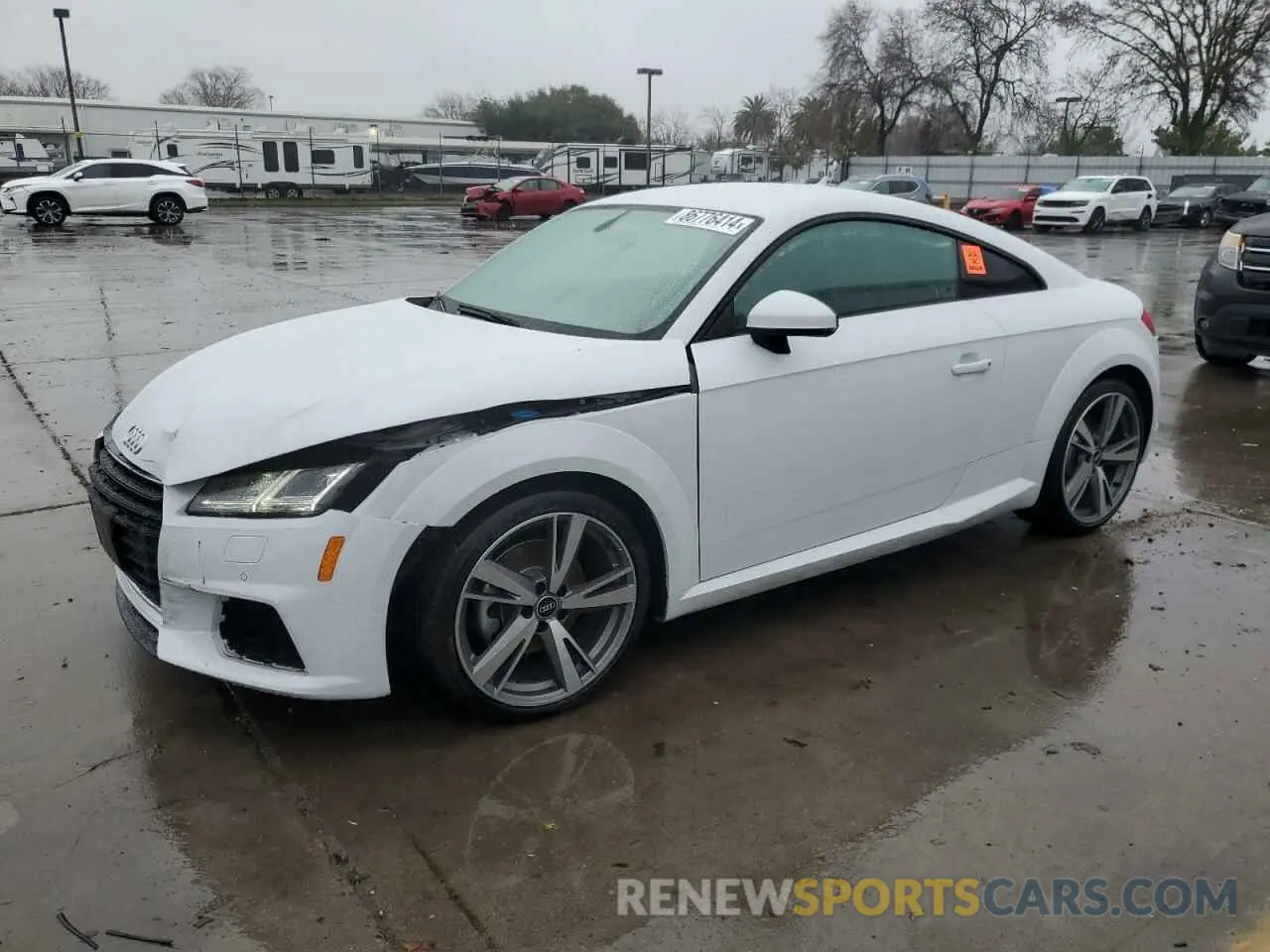 1 fotografías del automóvil dañado TRUAEAFV3M1005228 AUDI TT 2021