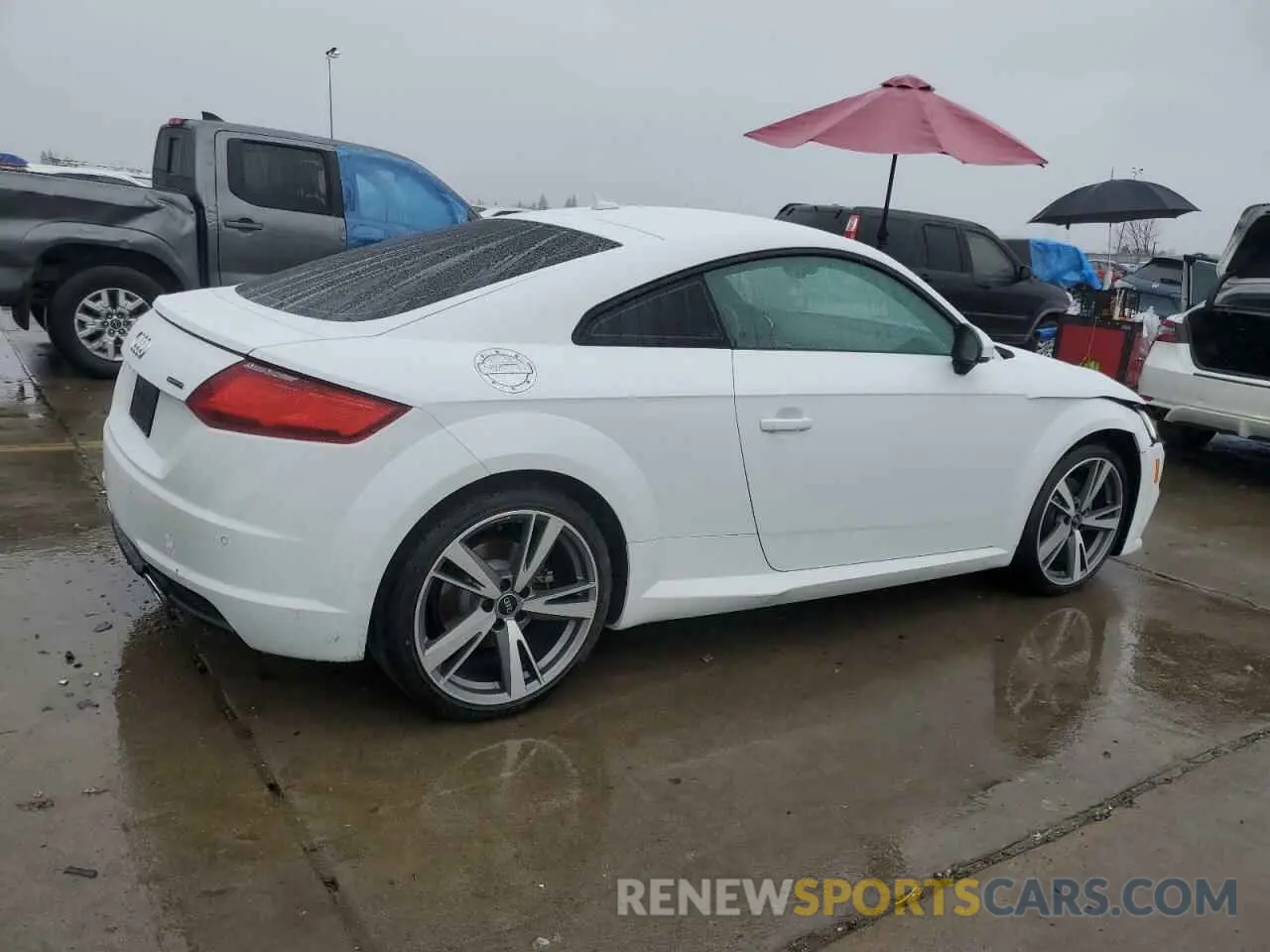 3 fotografías del automóvil dañado TRUAEAFV3M1005228 AUDI TT 2021