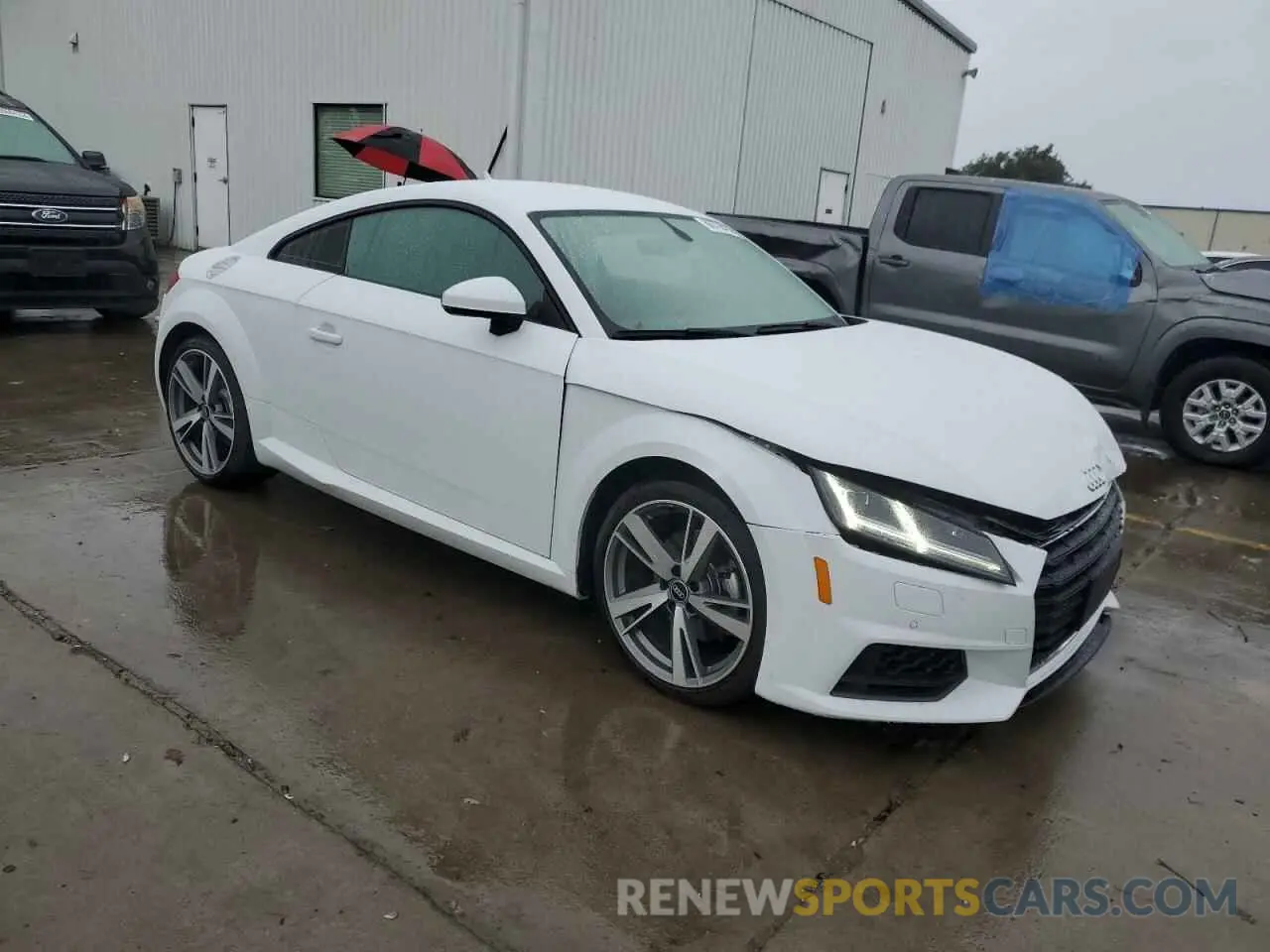 4 fotografías del automóvil dañado TRUAEAFV3M1005228 AUDI TT 2021