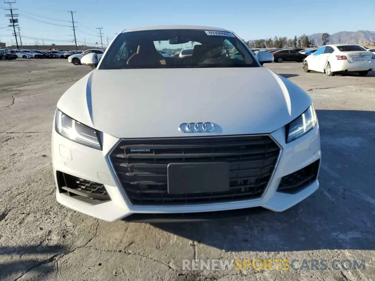 5 fotografías del automóvil dañado TRUAEAFV7P1008024 AUDI TT 2023