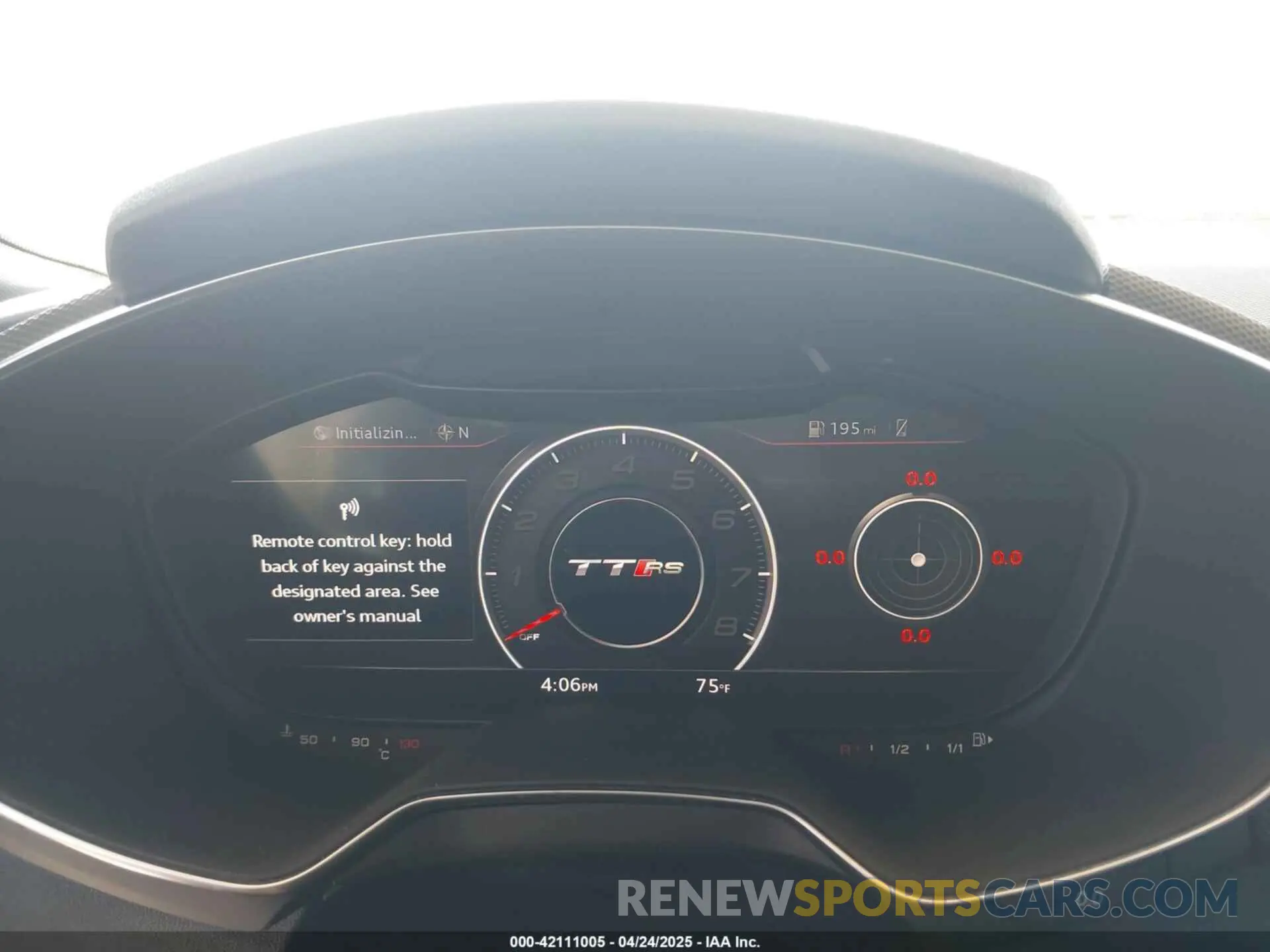 7 fotografías del automóvil dañado WUAASAFVXL1900834 AUDI TT RS 2020