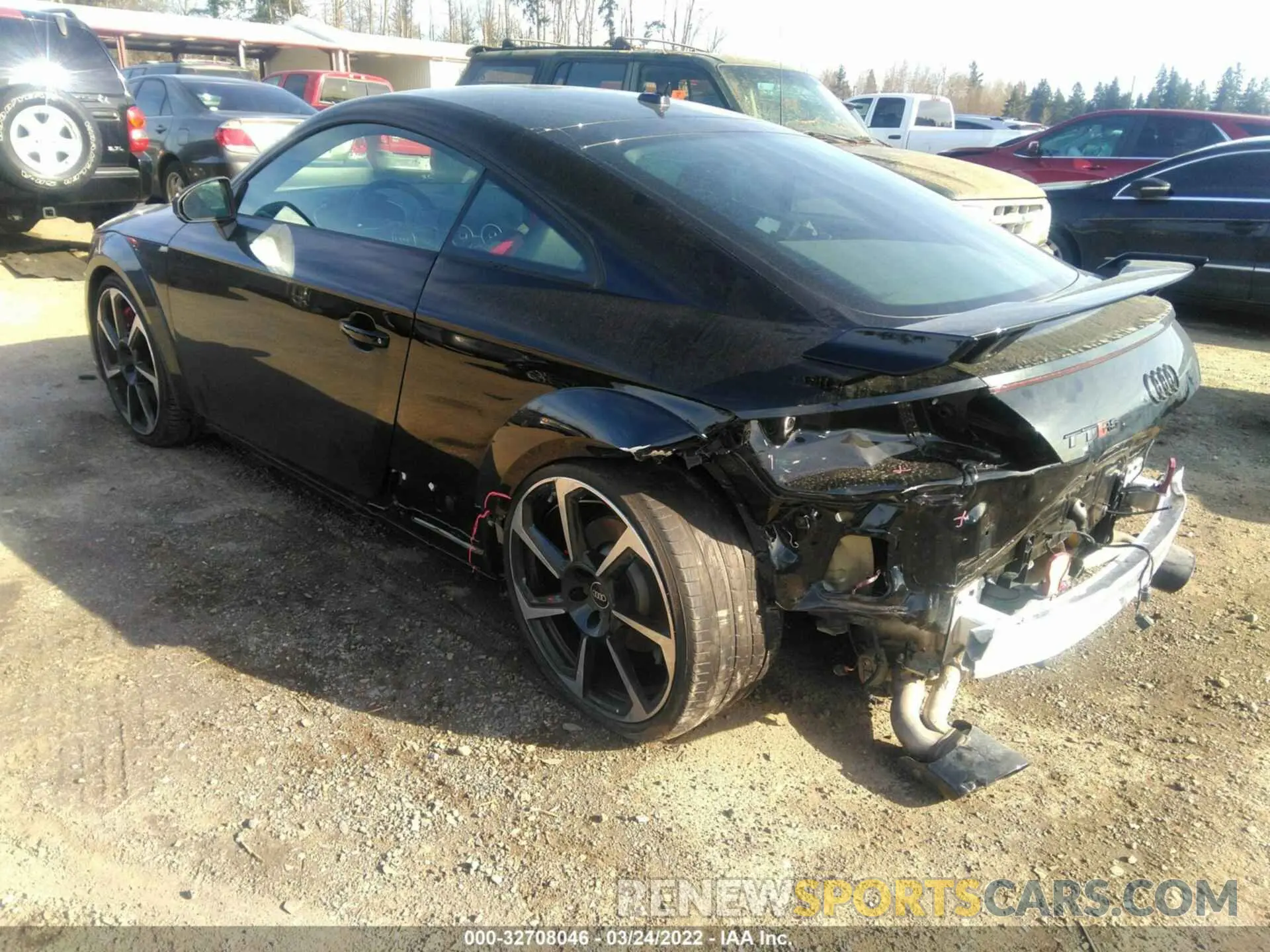 3 fotografías del automóvil dañado WUAASAFV2M1901025 AUDI TT RS 2021