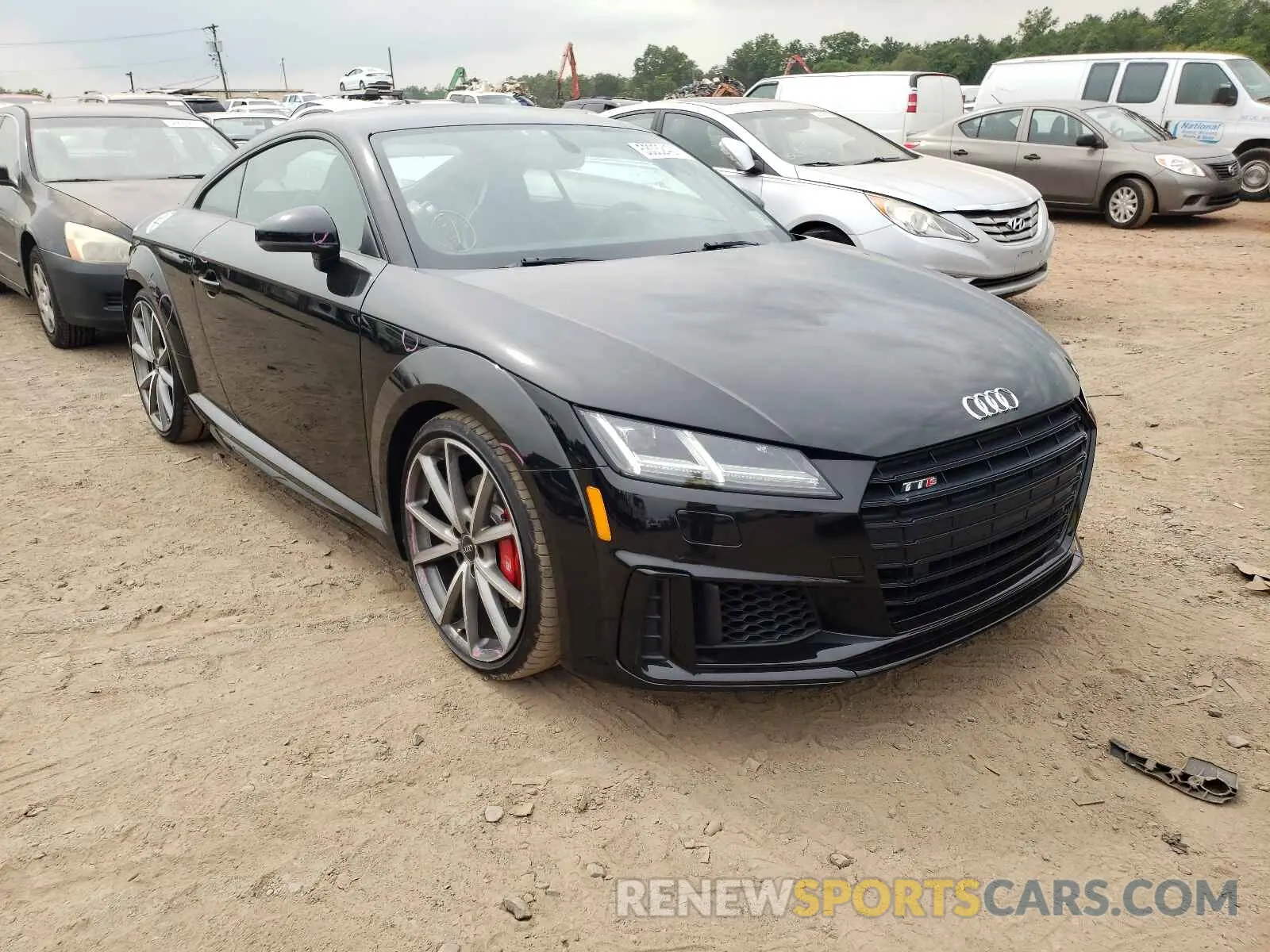 1 fotografías del automóvil dañado TRUA1AFV6K1002381 AUDI TTS 2019