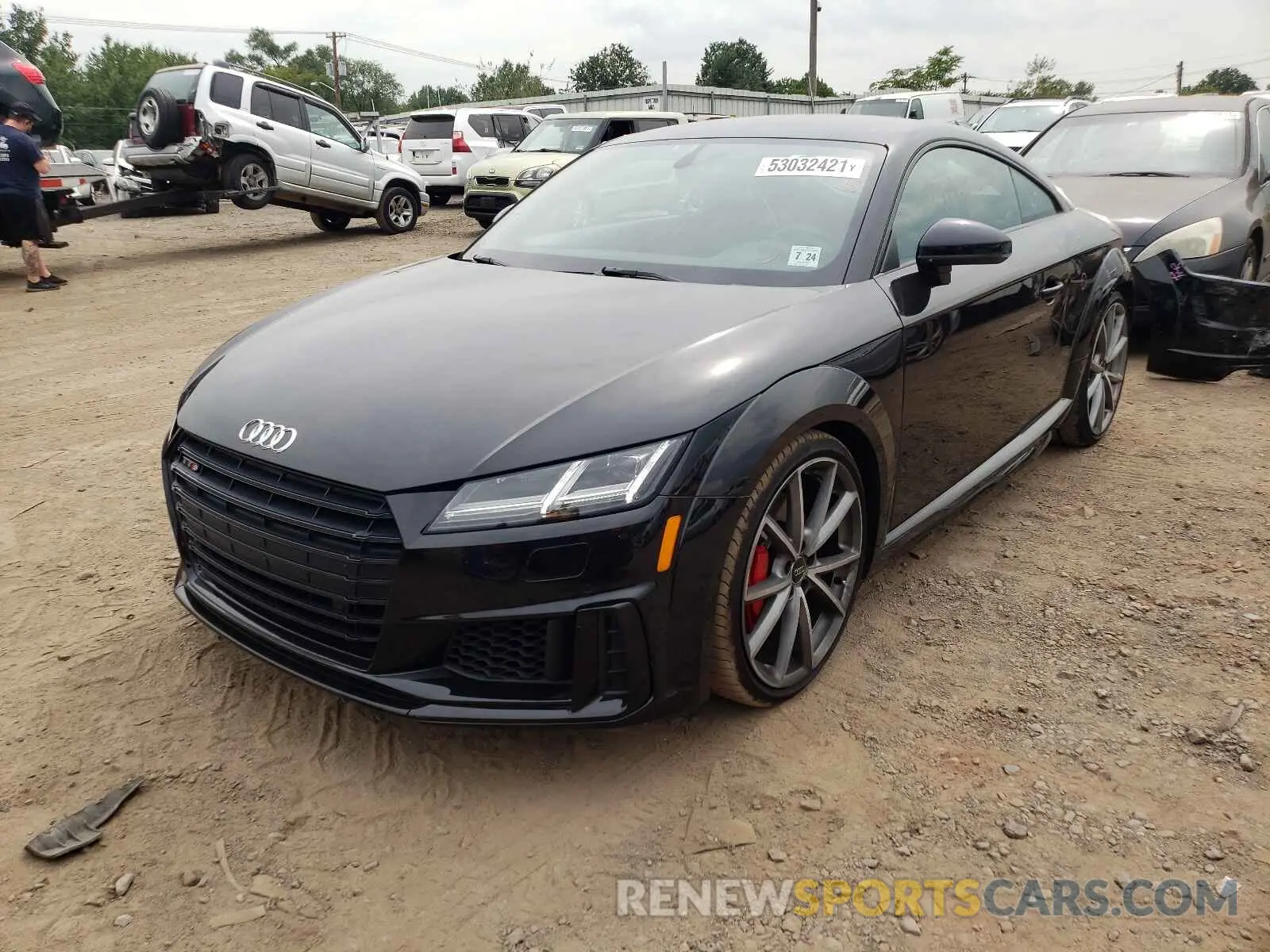 2 fotografías del automóvil dañado TRUA1AFV6K1002381 AUDI TTS 2019