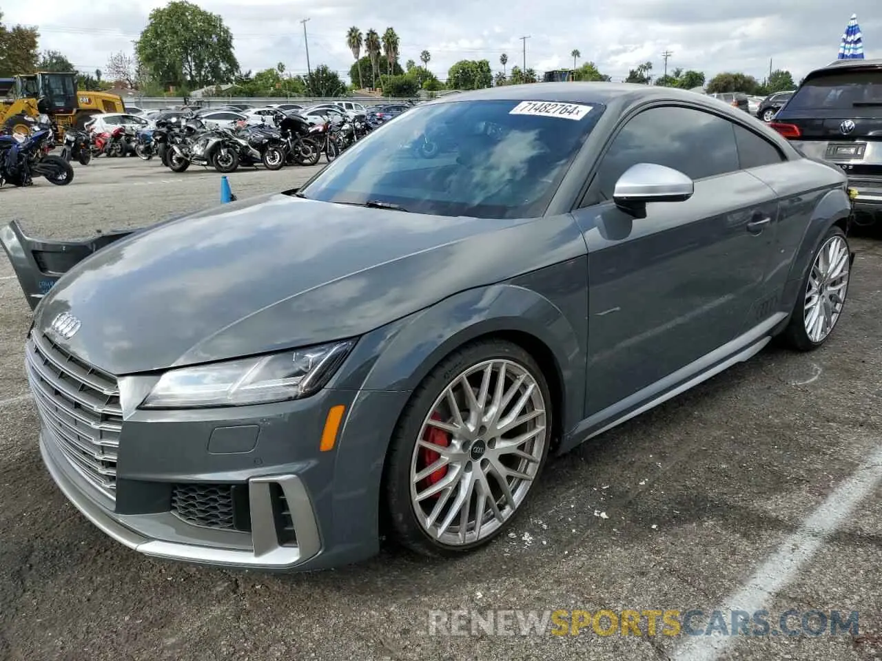 1 fotografías del automóvil dañado TRUA1AFV8K1005833 AUDI TTS 2019