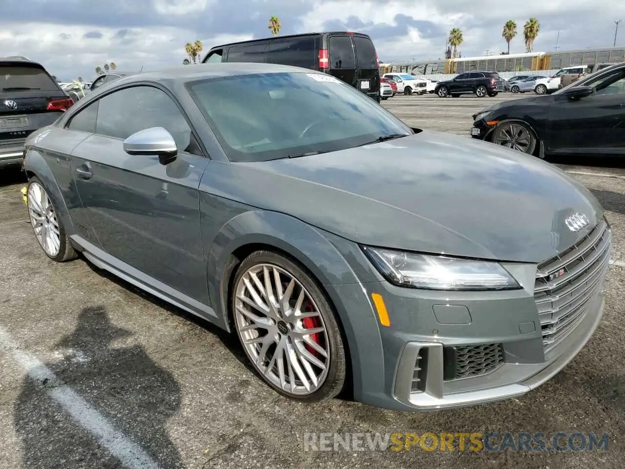 4 fotografías del automóvil dañado TRUA1AFV8K1005833 AUDI TTS 2019