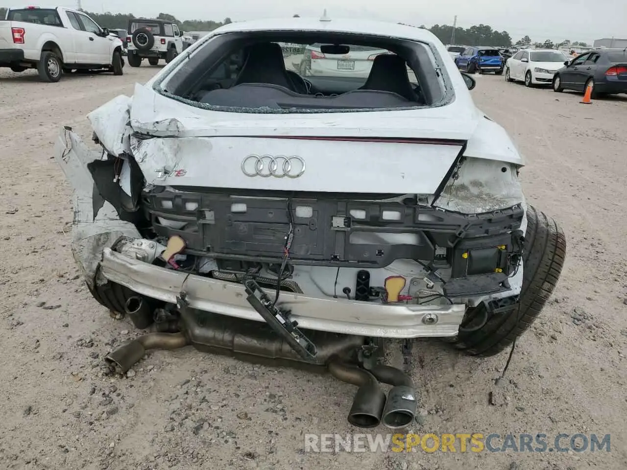 6 fotografías del automóvil dañado TRUA1AFV8K1011258 AUDI TTS 2019